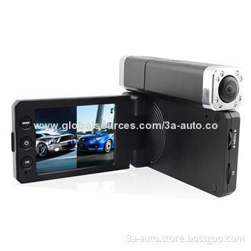 Car black boxes, dual camera 2X 8pcs n-v IR lights/2.7in LTPS 1,080P 140 degrees A+ Lens